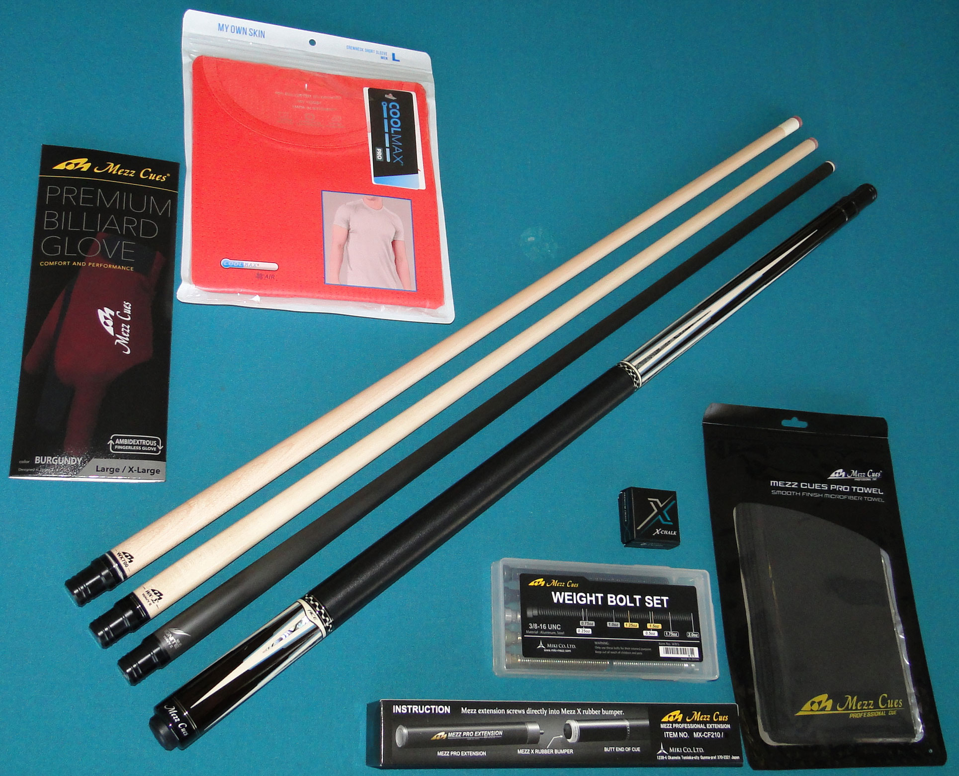★MEZZ CUES★付属品有★ Mezz ACE cues
